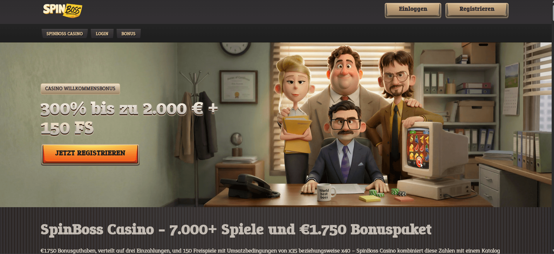 Spinboss paysafecard casino bonus